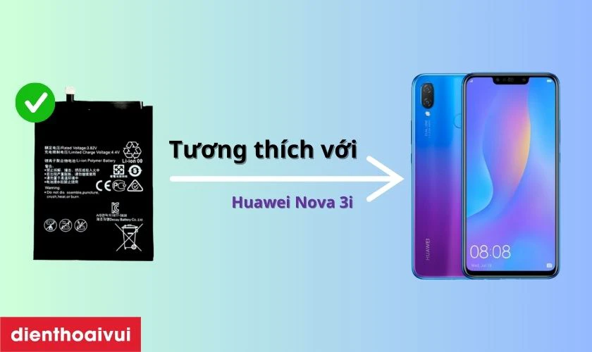 Pin Huawei Nova 3i chính hãng Deji là gì?