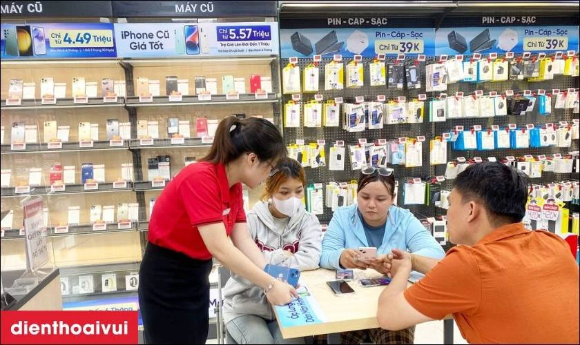 Dịch vụ thay pin iPad Air 6 M2 11 inch 2024 lấy liền tại Điện Thoại Vui