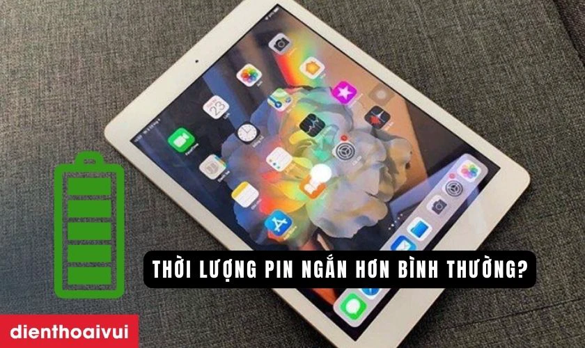 Thời lượng pin ngắn