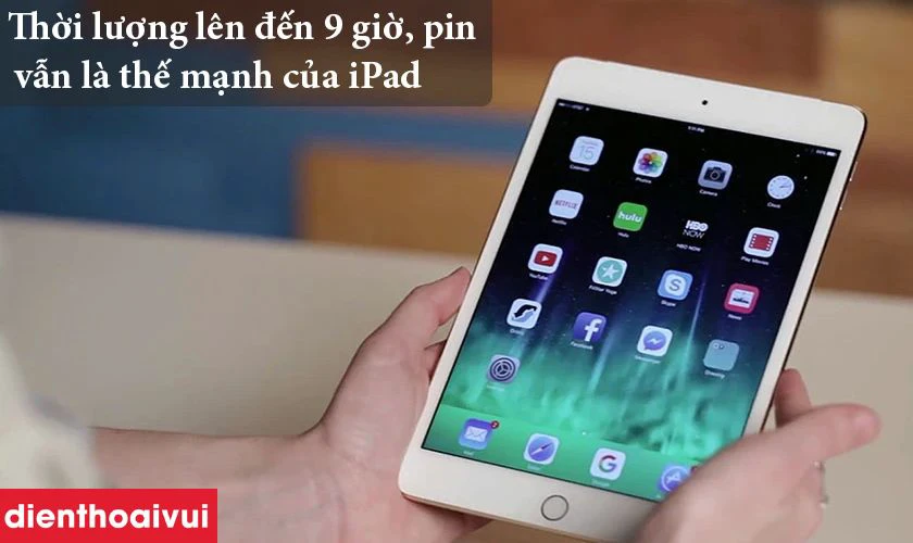 Thay pin Pisen iPad mini 4 giá rẻ, chính hãng, uy tín tại TPHCM và Hà Nội