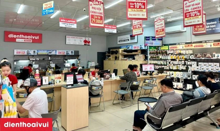 Quy trình thay pin iPad Mini 5 chính hãng Pisen chuyên nghiệp lấy liền tại Điện Thoại Vui