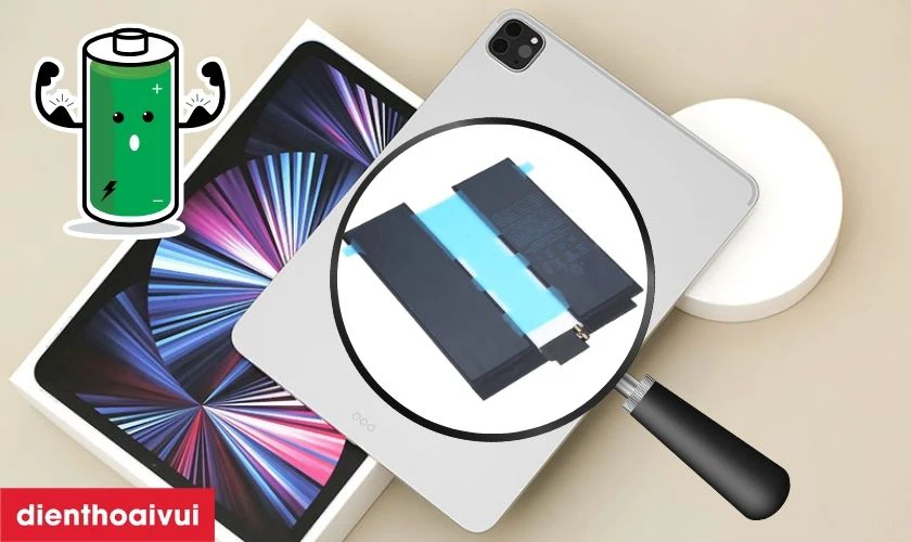 Có nên thay pin iPad Pro 11 2021 chính hãng Pisen không?