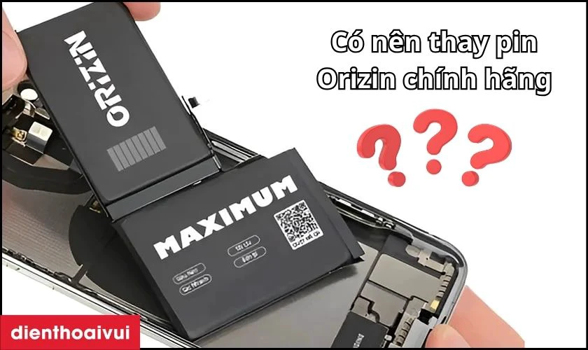 Có nên thay pin iPhone 11 dung lượng cực đại chính hãng Orizin không?