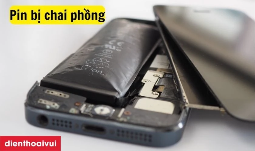 Nguyên nhân pin iPhone 11 bị chai và hư hỏng