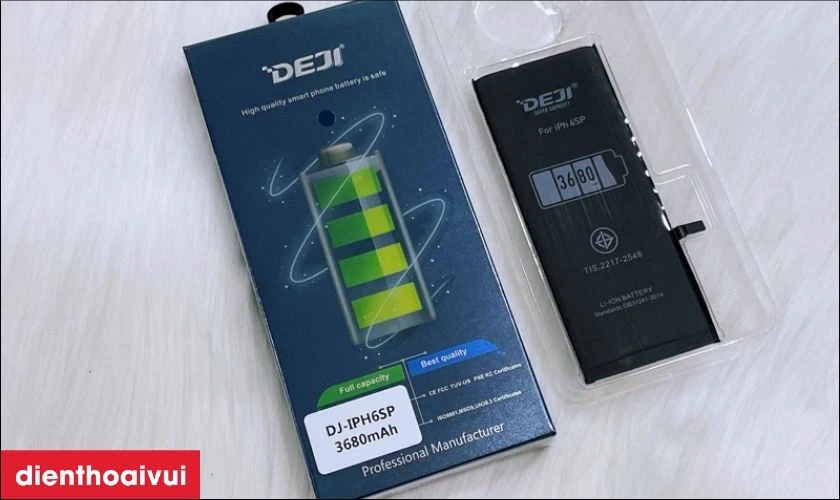 Pin chính hãng Deji là gì?