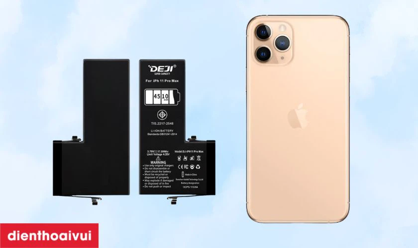 Có nên thay pin iPhone 11 Pro Max dung lượng cao chính hãng Deji không?