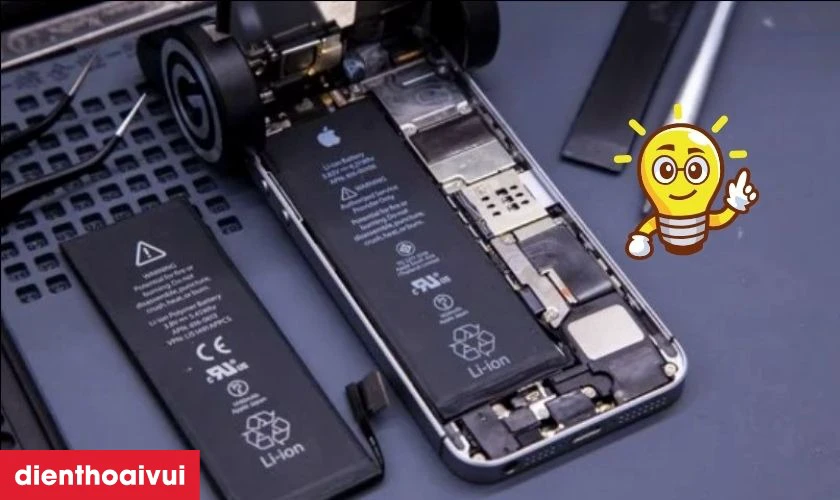 Pin chính hãng Vmas đảm bảo hiệu suất và tương thích tốt với iPhone 13 mini