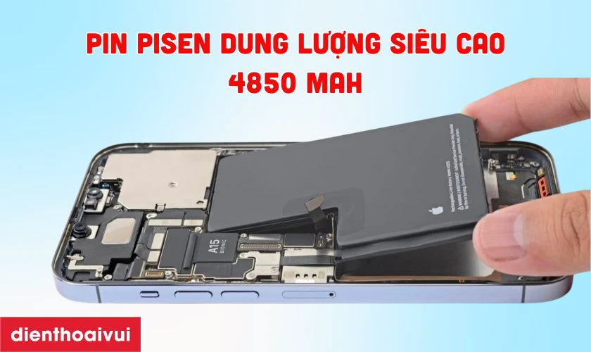 Có nên thay pin iPhone 13 Pro Max dung lượng siêu cao chính hãng Pisen không?