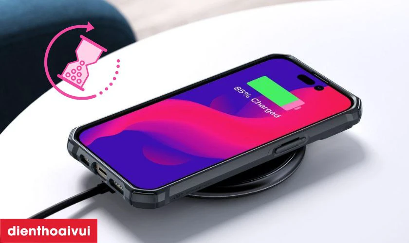 Sạc pin rất lâu đầy 100% hoặc không vào pin