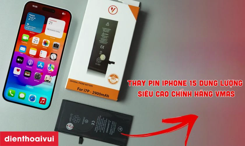 Pin dung lượng siêu cao chính hãng Vmas là gì?