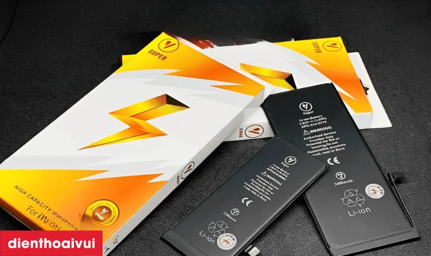 Có nên thay pin iPhone 15 dung lượng siêu cao chính hãng Vmas không?