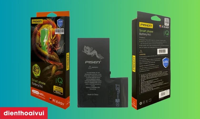 Pin dung lượng siêu cao chính hãng Pisen là gì?