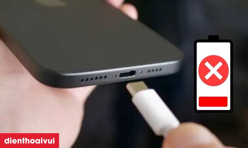 Pin đ&atilde; đến cuối v&ograve;ng đời sử dụng