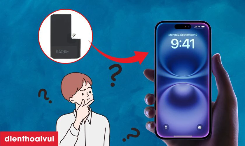 Pin iPhone 16 Plus chính hãng Pisen là gì?