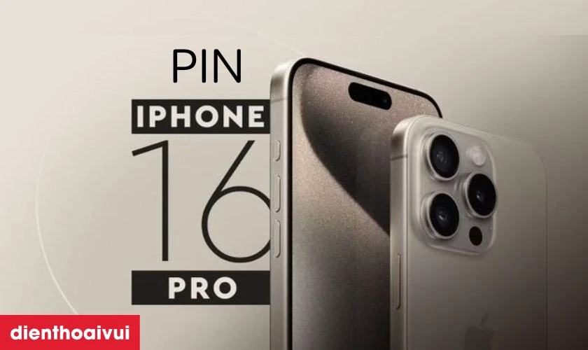 Giới thiệu về dịch vụ thay pin điện thoại iPhone 16 Pro