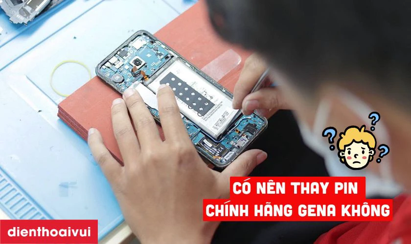 C&oacute; n&ecirc;n thay pin iPhone 16 Pro ch&iacute;nh h&atilde;ng GENA kh&ocirc;ng?