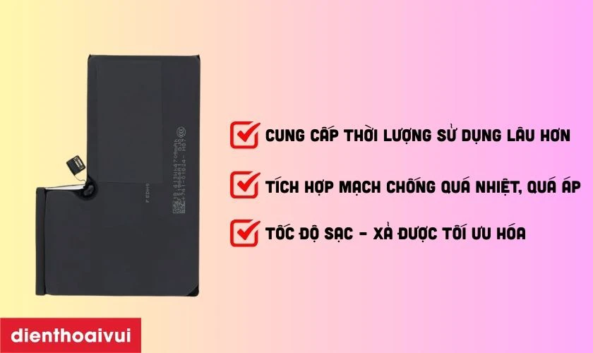 Pin dung lượng siêu cao chính hãng GENA thay cho 16 Pro có tốt không?