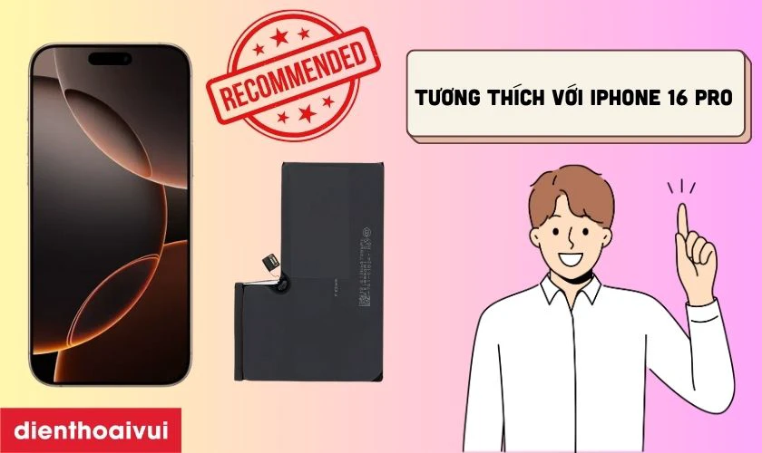 Có nên thay pin iPhone 16 Pro dung lượng siêu cao hãng GENA không?