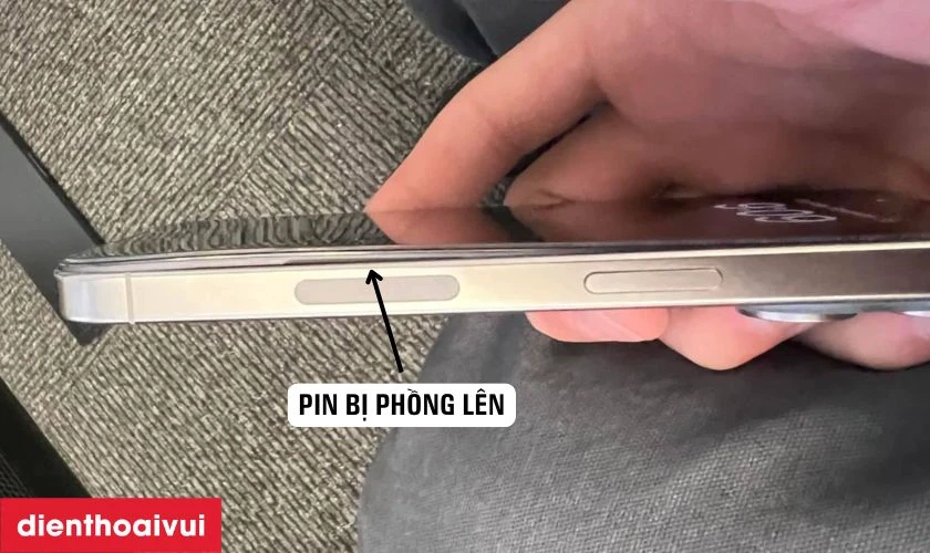 Pin phồng hoặc máy tự tắt