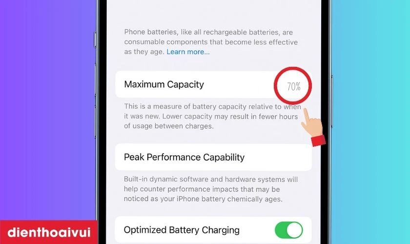 Những dấu hiệu cho thấy iPhone 17 Pro Max cần thay pin