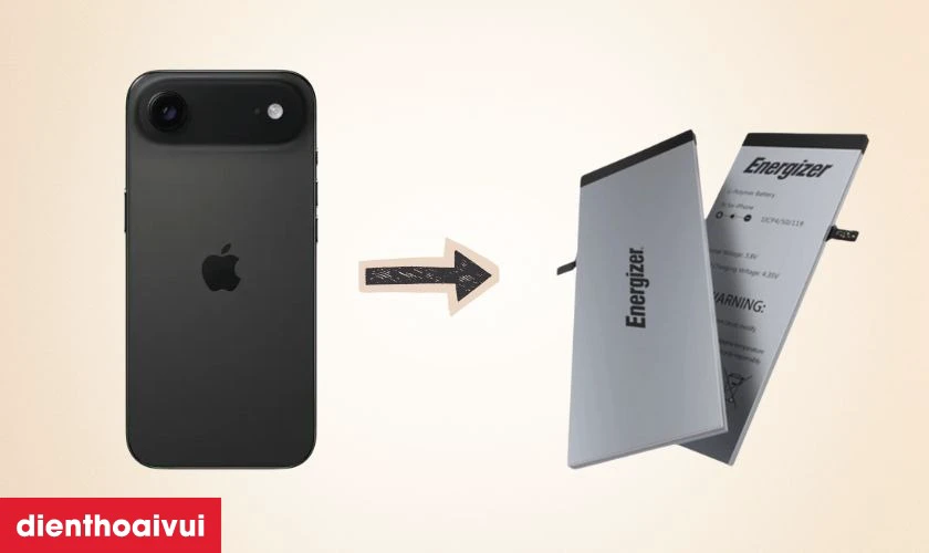 Pin iPhone Air Energizer