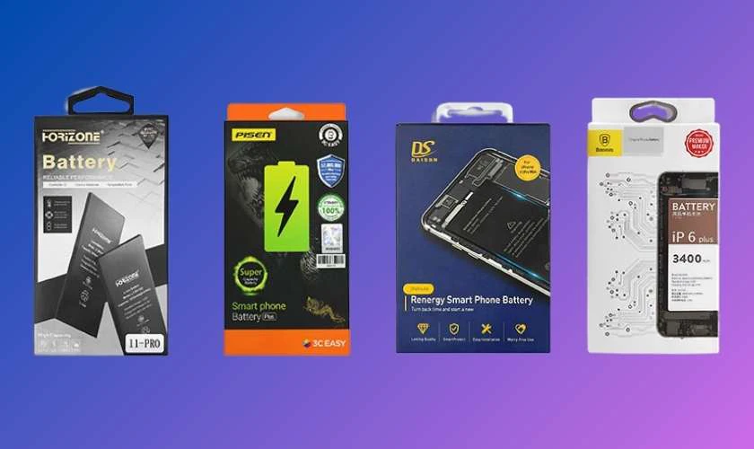 Những loại pin thay thế cho iPhone trên thị trường hiện nay