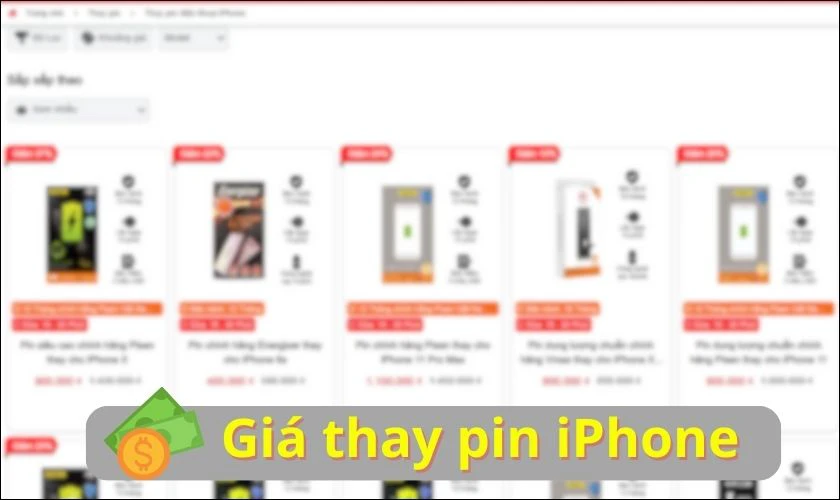 Giá thay pin iPhone quận Bình Tân