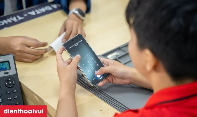 Máy sẽ được kiểm tra cẩn thận