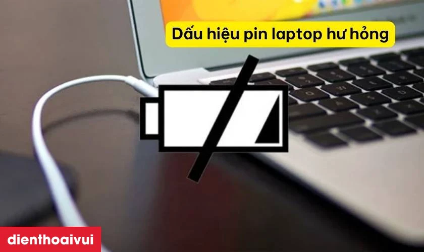Dấu hiệu cần thay pin laptop Acer Aspire E5-521
