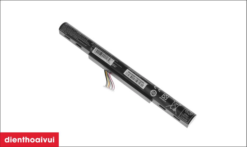Cách kiểm tra pin laptop Acer Aspire E5-722 chính hãng