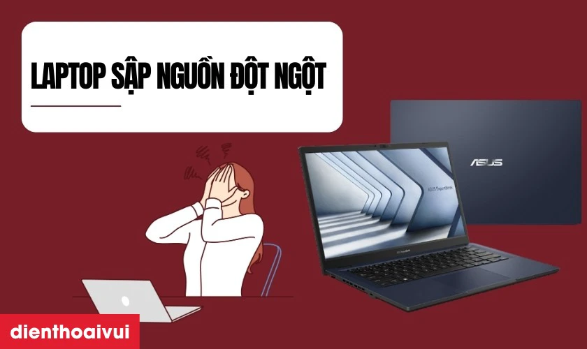 Dấu hiệu laptop Asus F455 cần thay pin
