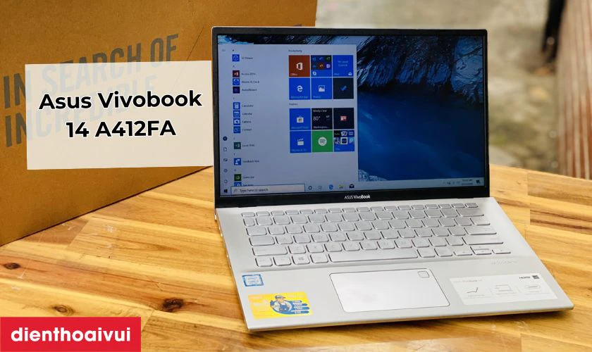 Giới thiệu về laptop Asus Vivobook 14 A412FA