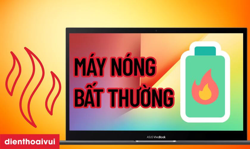 Dấu hiệu laptop Asus Vivobook Flip 14 TP470 cần thay pin