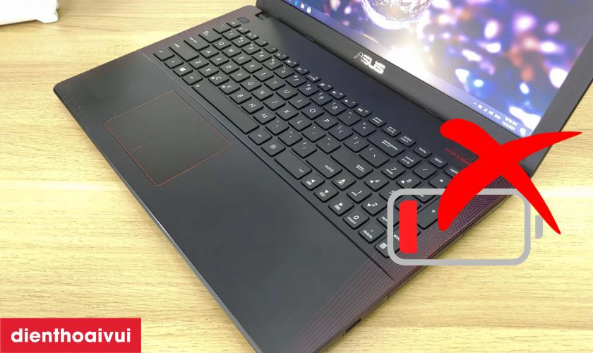 Dấu hiệu laptop Asus Vivobook X550 cần thay pin