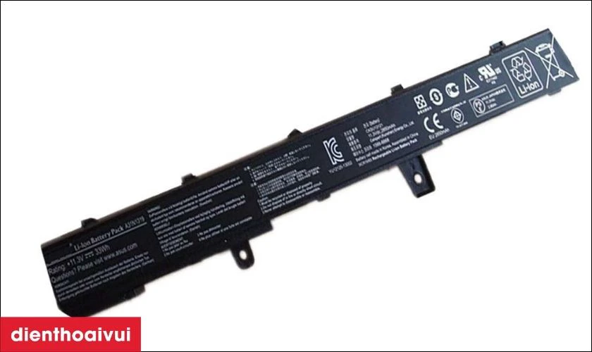 Giới thiệu về pin laptop Asus X451
