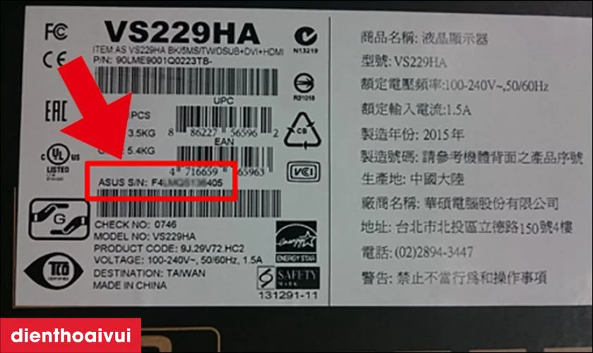 Cách kiểm tra pin laptop Asus X451 chính hãng