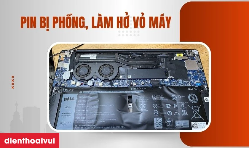 Pin bị phồng
