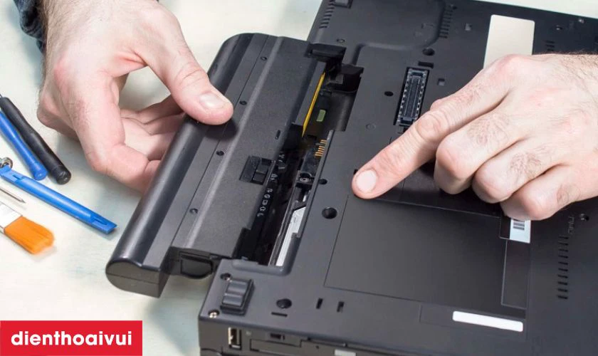 Cách kiểm tra pin laptop Asus X550CC chính hãng
