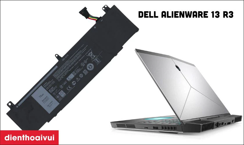 Nên thay pin chính hãng hay pin thay thế laptop DELL Alienware 13 R3?