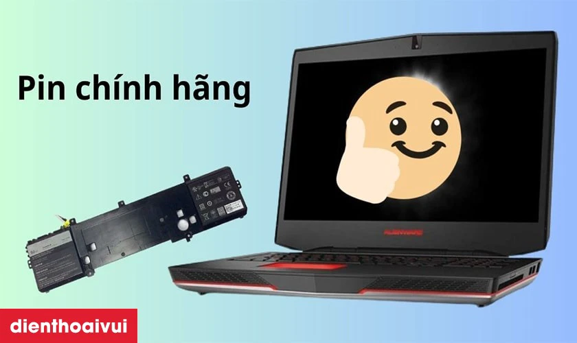 Nên thay pin chính hãng hay pin thay thế laptop Dell Alienware 17 R1