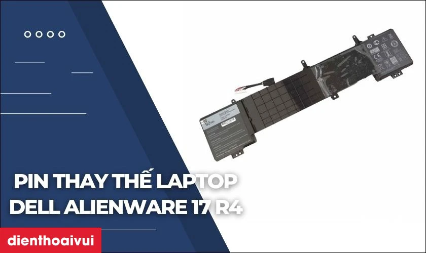 Pin thay thế laptop Dell Alienware 17 R4