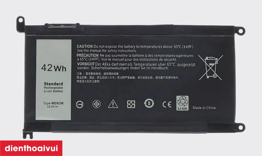 Giới thiệu về pin laptop Dell Inspiron 13-7368