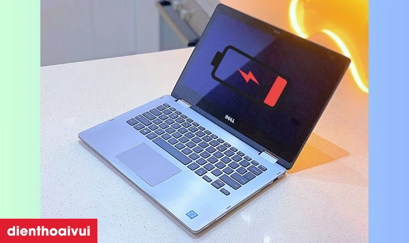 Dấu hiệu cần thay pin laptop Dell Inspiron 13 7378