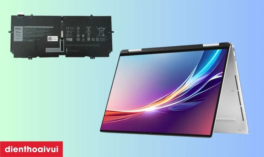 Cách kiểm tra pin laptop Dell Inspiron 13 7390 2-IN-1 chính hãng