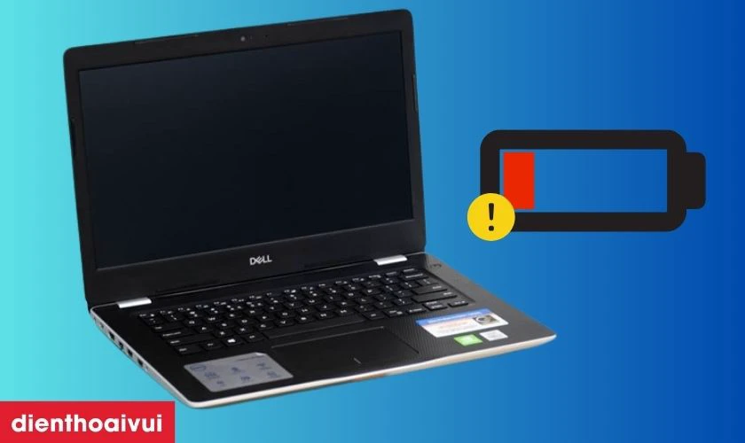 Dấu hiệu laptop Dell Inspiron 14 3493 NQ cần thay pin
