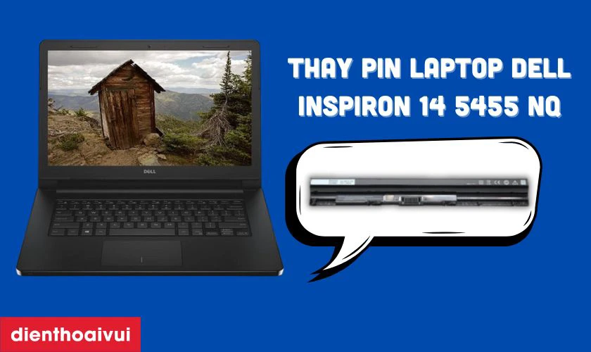 Dấu hiệu laptop Dell Inspiron 14 5455 NQ cần thay pin