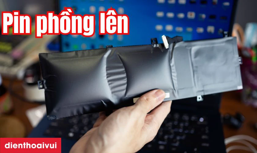 Pin phù, phồng lên