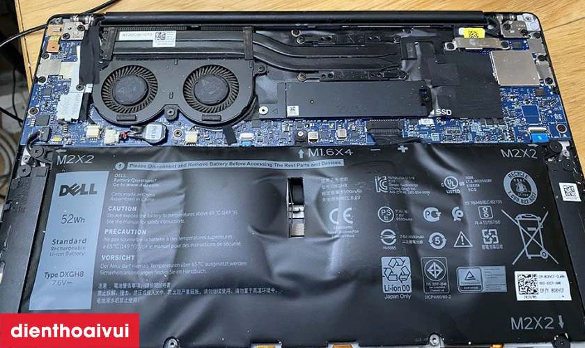 Dấu hiệu laptop Dell Inspiron 14 5458 NQ cần thay pin
