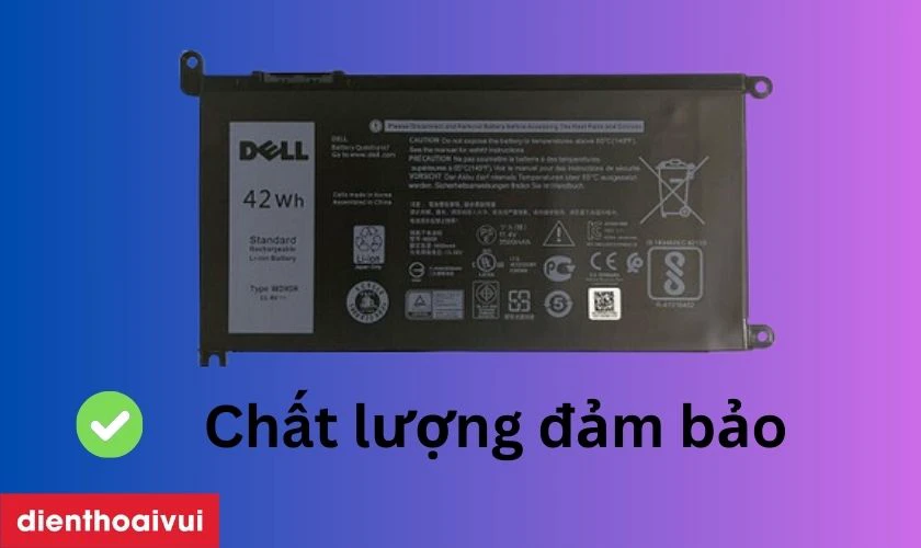 Ưu, nhược điểm của pin chính hãng thay cho Dell