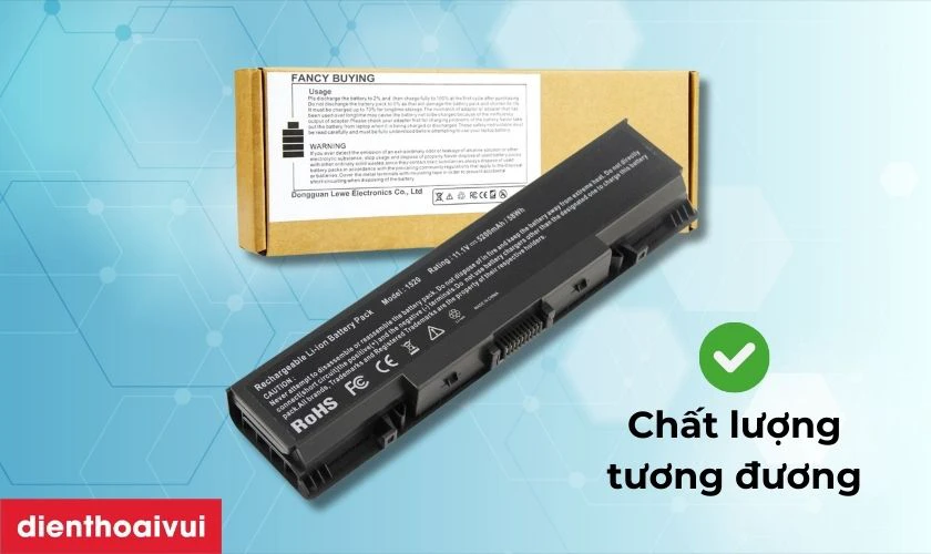 Pin thay thế cho laptop Dell Inspiron 15 7569 có chất lượng không đồng đều tuỳ hãng